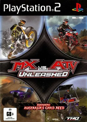 MX vs. ATV Unleashed box cover front